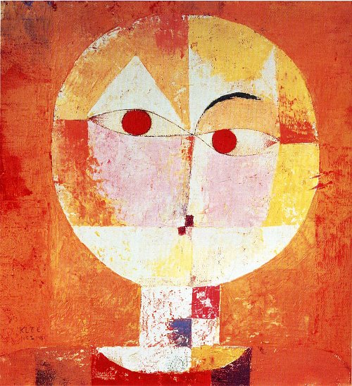 Paul Klee Senecio Wandbild