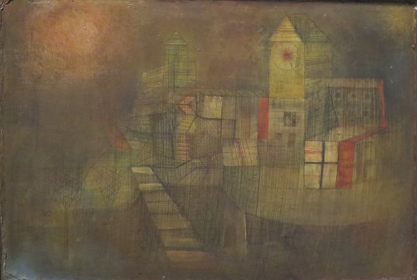 Paul Klee Small Village in the Autumn Sun Wandbild