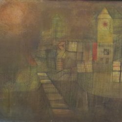 Paul-Klee-Small-Village-in-the-Autumn-Sun