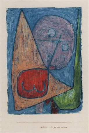 Paul Klee noch weiblich Wandbild