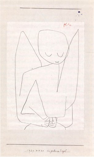 Paul Klee vergesslicher Engel Wandbild