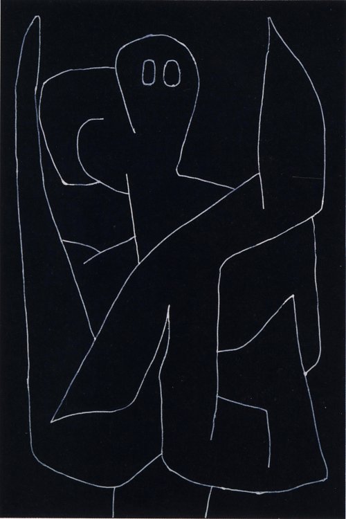 Paul Klee wachsamer Engel Wandbild