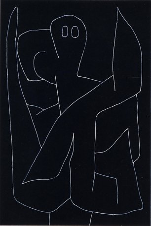Paul Klee wachsamer Engel Wandbild