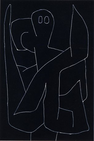 Paul Klee wachsamer Engel Wandbild