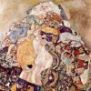 Gustav-Klimt-Baby-Wiege