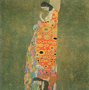 Gustav Klimt Die Hoffnung Wandbild