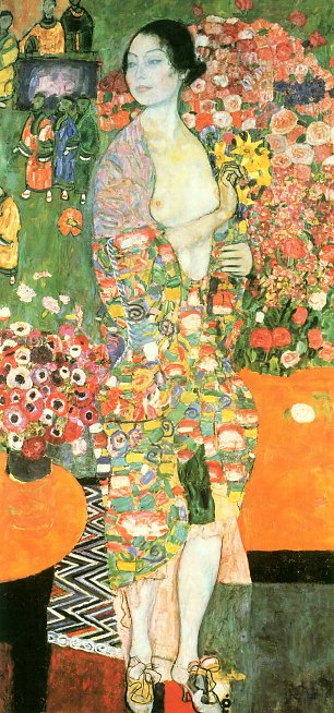 Gustav Klimt Die Taenzerin Wandbild