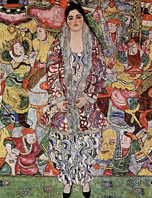 Gustav Klimt Friederike Maria Beer Wandbild