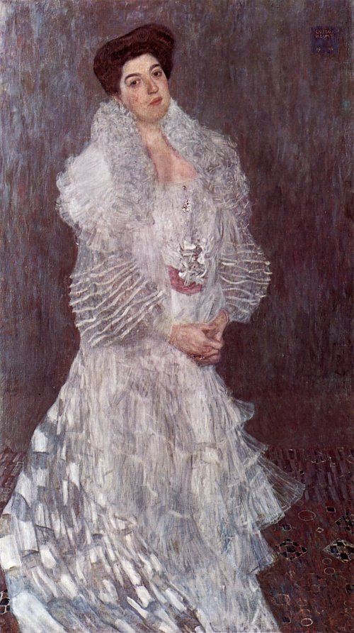 Gustav Klimt Hermine Gallia Wandbild