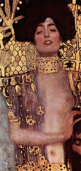 Gustav Klimt Judith mit dem Haupt Holofernes Wandbild
