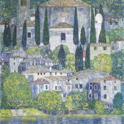 Gustav-Klimt-Kirche-in-Cassone