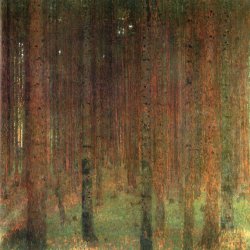 Gustav-Klimt-Tannenwald-2