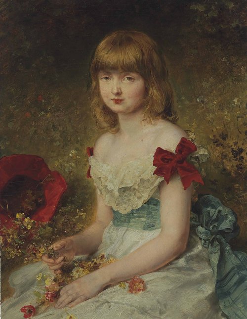 Ludwig Knaus Fruehling Wandbild