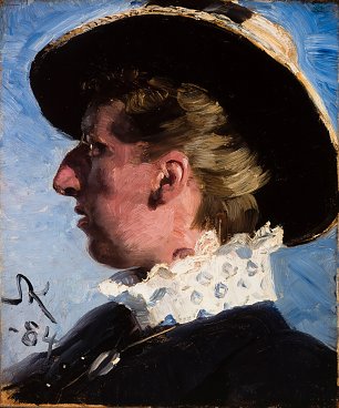 Peder Severin Kroyer Anna Palm Wandbild