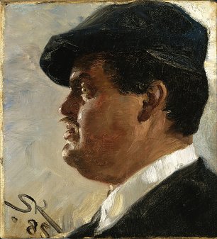 Peder Severin Kroyer Carl Locher Wandbild