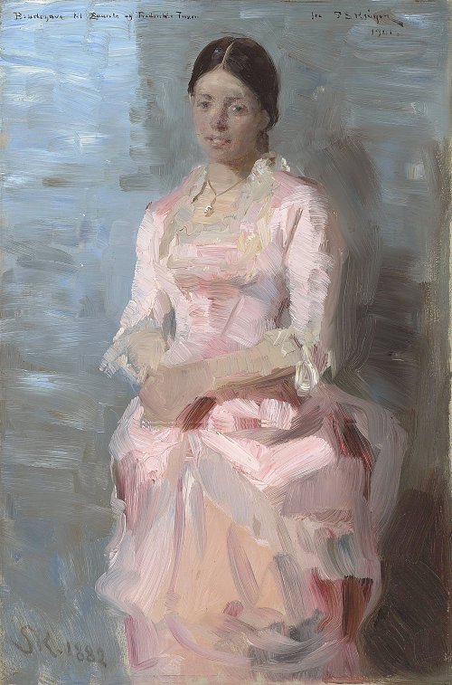 Peder Severin Kroyer Frederikke Tuxen Wandbild