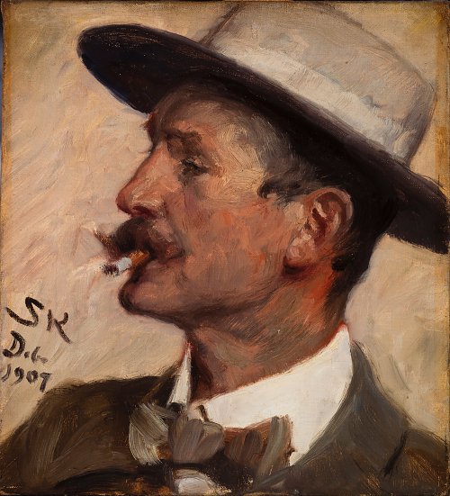 Peder Severin Kroyer Hans Gyde Petersen Wandbild