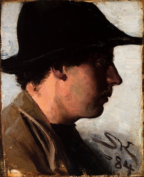 Peder Severin Kroyer Oscar Bjoerck Wandbild