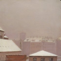 Peder-Severin-Kroyer-Roofs-under-the-Snow