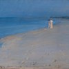 Peder-Severin-Kroyer-Summer-evening-at-the-South-Beach-Skagen-Anna-Acher-and-Marie-Kroyer