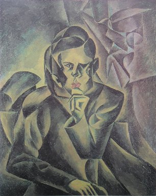 Bohumil Kubista Podobizna Jana Zrzaveho Wandbild