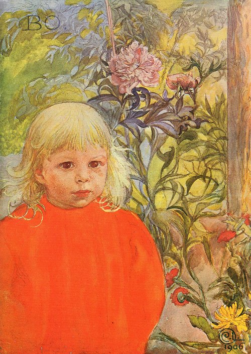 Carl Larsson Bo Wandbild