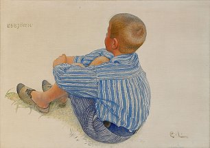 Carl Larsson Esbjoern Wandbild