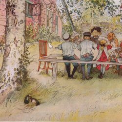 Carl-Larsson-Frukost-under-stora-bjoerken