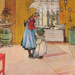 Carl-Larsson-In-der-Kueche