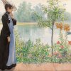 Carl-Larsson-Karin-by-the-shore