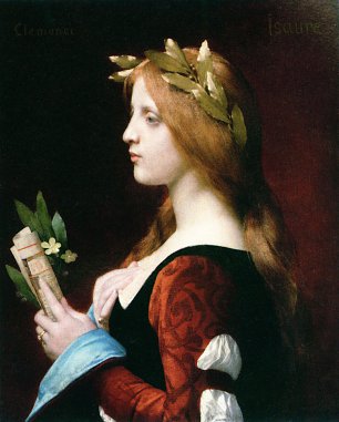 Jules Joseph Lefebvre Clemence Isaure Wandbild