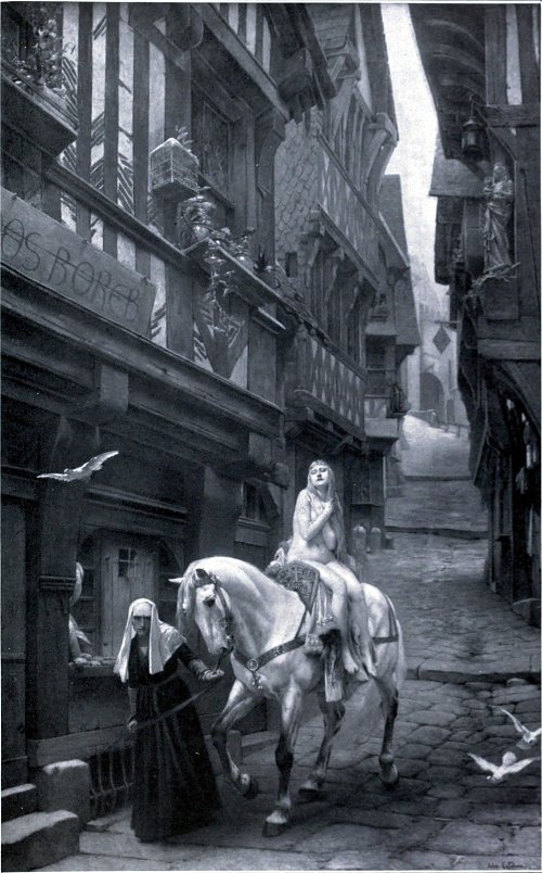 Jules Joseph Lefebvre Lady Godiva Wandbild