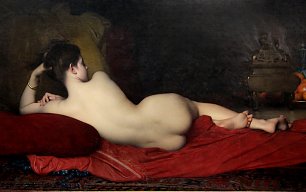 Jules Joseph Lefebvre Odalisque Wandbild