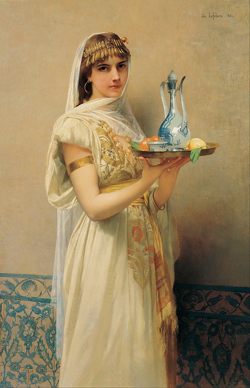 Jules Joseph Lefebvre Servant Wandbild