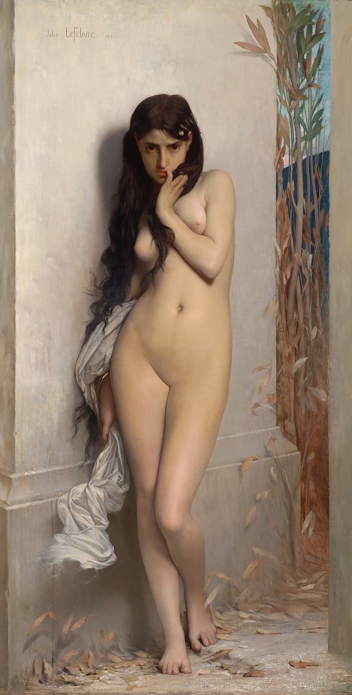 Jules Joseph Lefebvre The Grasshopper Wandbild