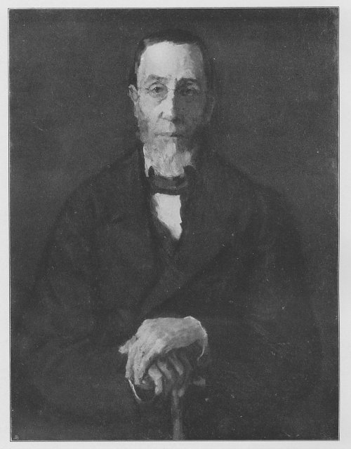 Wilhelm Leibl Bildnis des Buergermeisters Klein Wandbild