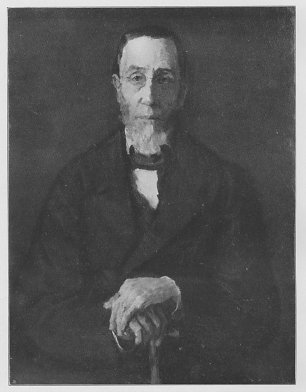 Wilhelm Leibl Bildnis des Buergermeisters Klein Wandbild