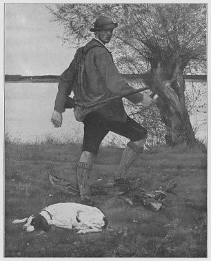 Wilhelm Leibl Der Jaeger Wandbild