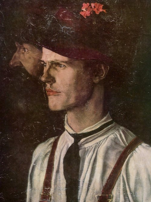 Wilhelm Leibl Die Wildschuetzen Wandbild