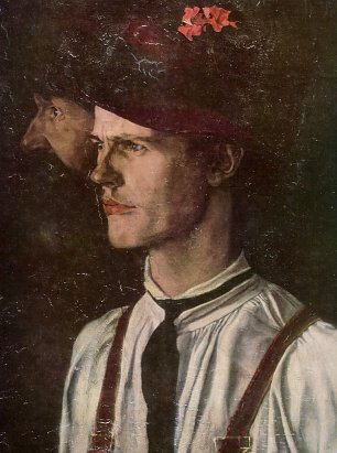 Wilhelm Leibl Die Wildschuetzen Wandbild