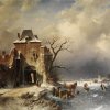 Charles-Leickert-Hollaendische-Winterlandschaft