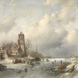 Charles-Leickert-Wintergezicht