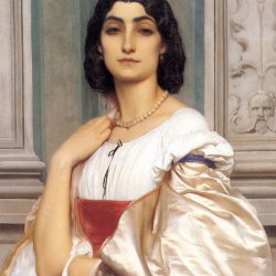 Frederic-Leighton-A-roman-lady