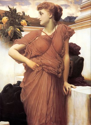 Frederic Leighton Am Brunnen Wandbild