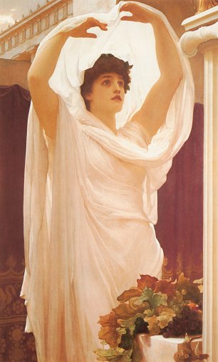 Frederic Leighton Aufruf Wandbild