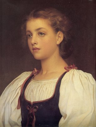 Frederic Leighton Blondine Wandbild