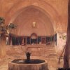 Frederic-Leighton-Courtyard-of-a-mosque-at-broussa-1867