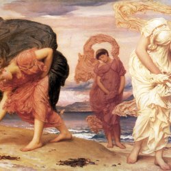 Frederic-Leighton-Greek-girls-picking-up-pebbles