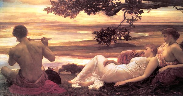 Frederic Leighton Idylle Wandbild