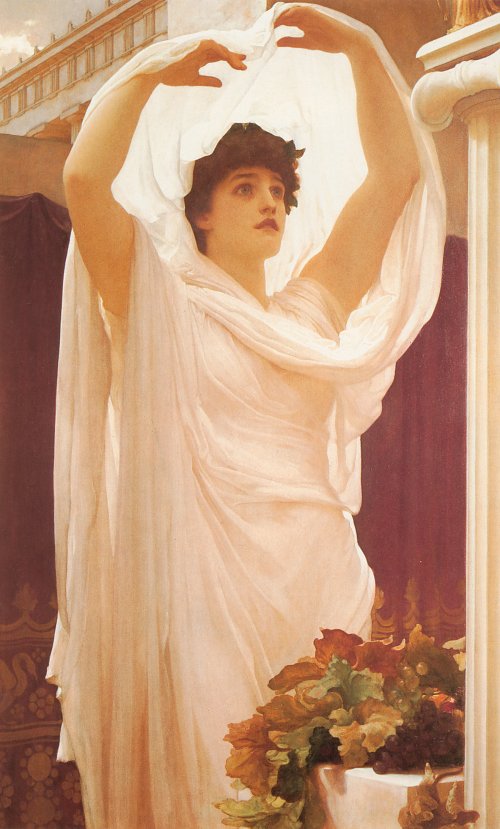 Frederic Leighton Invocation Wandbild